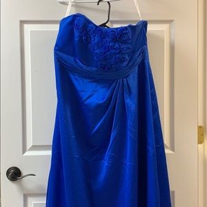 David’s bridal blue gown!